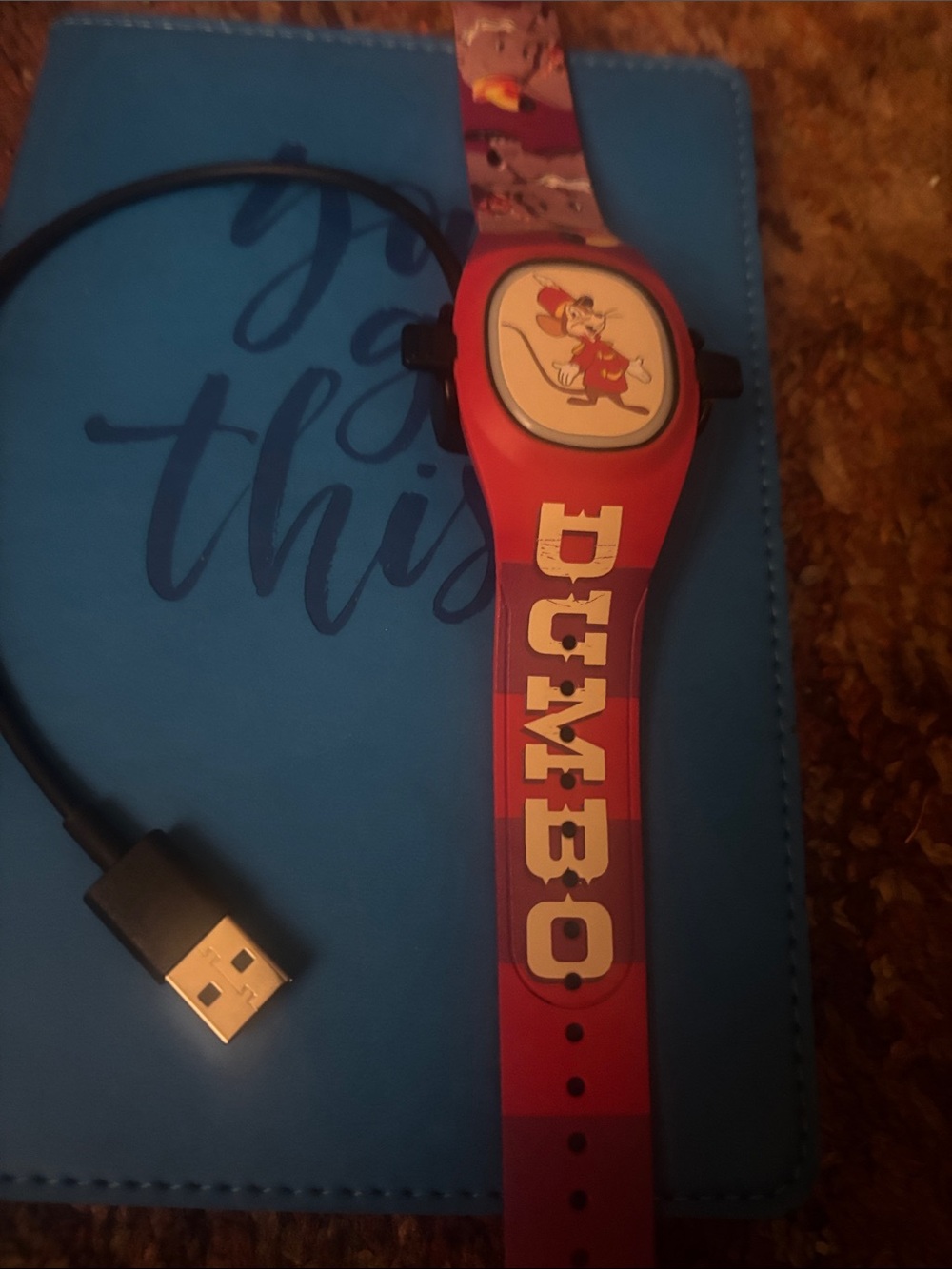 Disney Dumbo Red and Purple Kids Watch